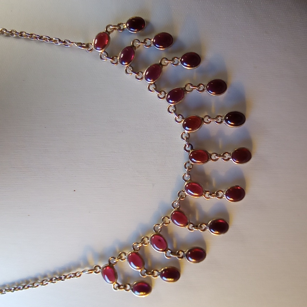 Genuine Red Ruby In Sterling Silver - image 4